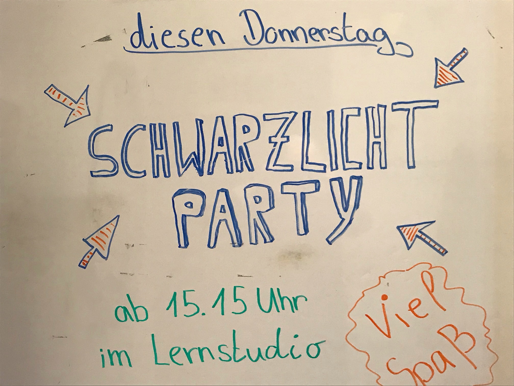Plakat Schwarzlicht