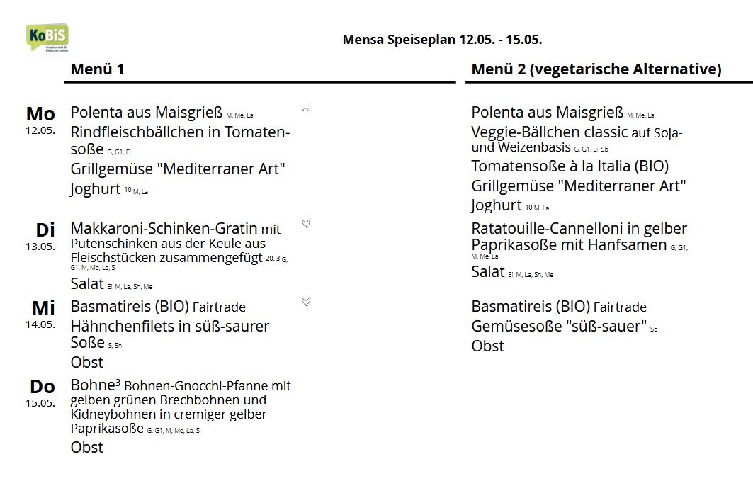 Speiseplan klein 12 05 25