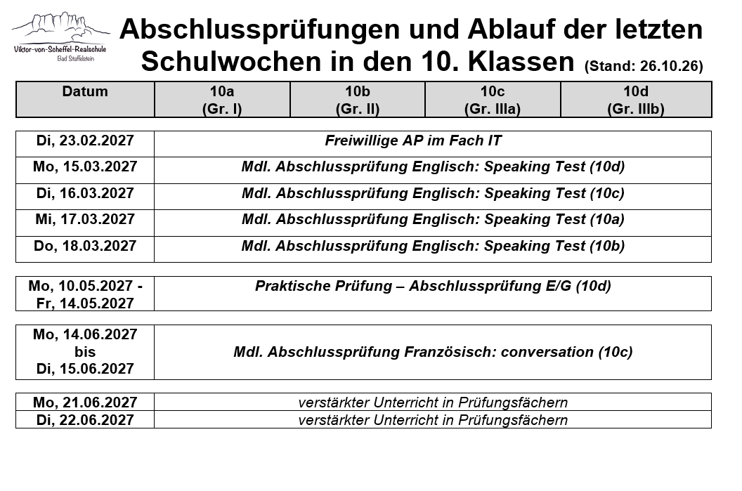 Ablauf letzte Schulwochen klein 2026 27