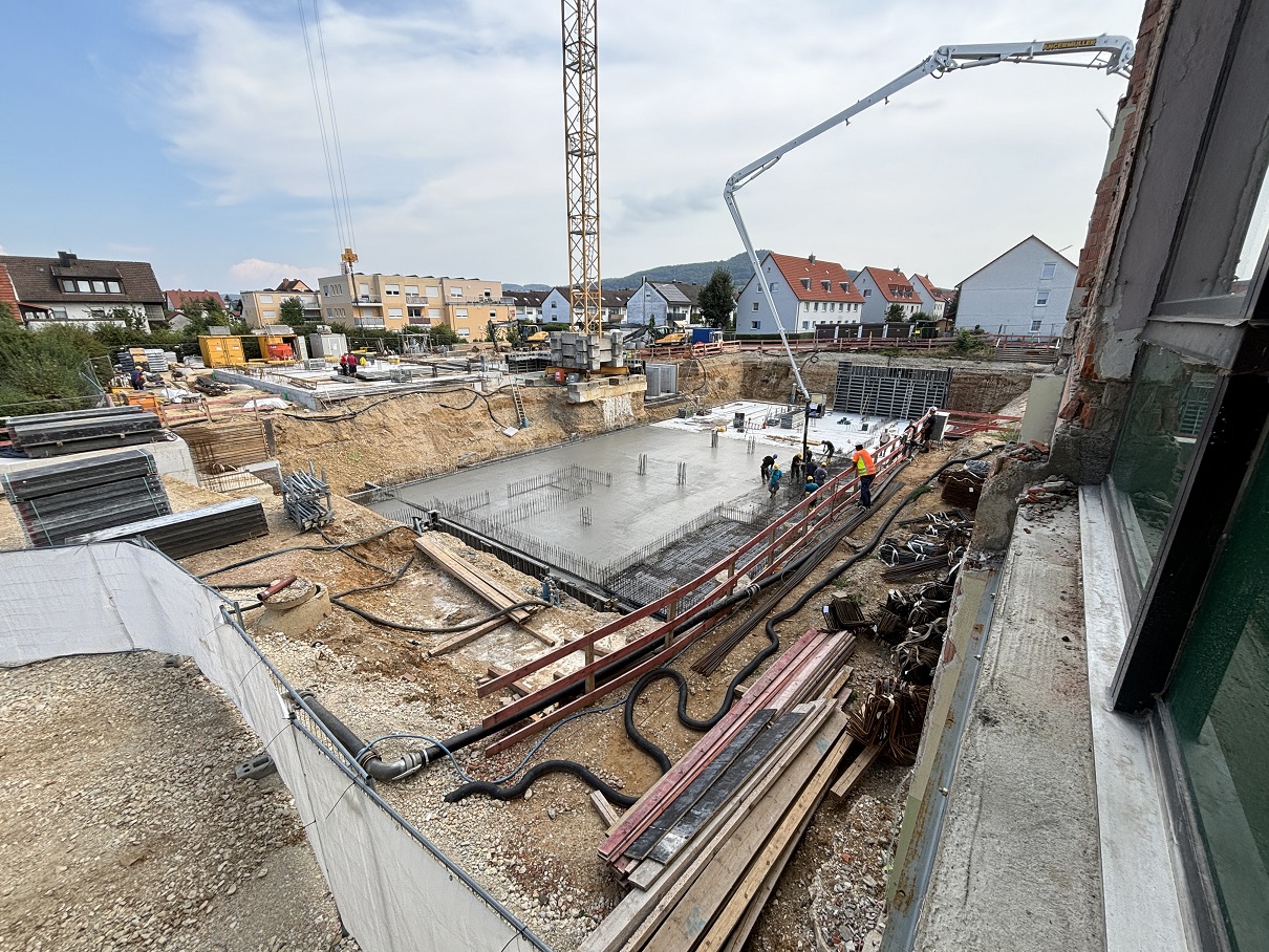 Fundament Betonieren