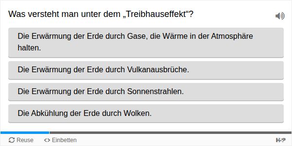 Klimawandel-Quiz für Jugendliche