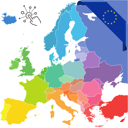 interaktive Europakarte