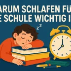 Warum schlafen für die Schule und das Lernen so wichtig ist